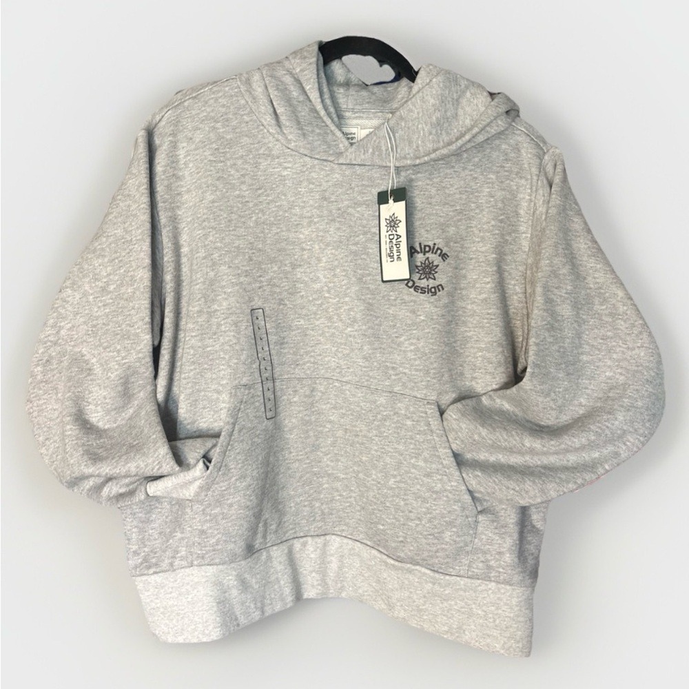Alpine Design Womens Hike Hoodie Medium Gray Heather NWT Size L